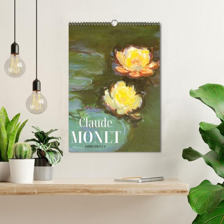 Produktbild: Claude Monet Impressionen 2027 (Wandkalender 2027 DIN A3 hoch), CALVENDO Monatskalender