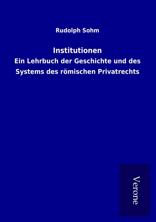 Produktbild: Institutionen