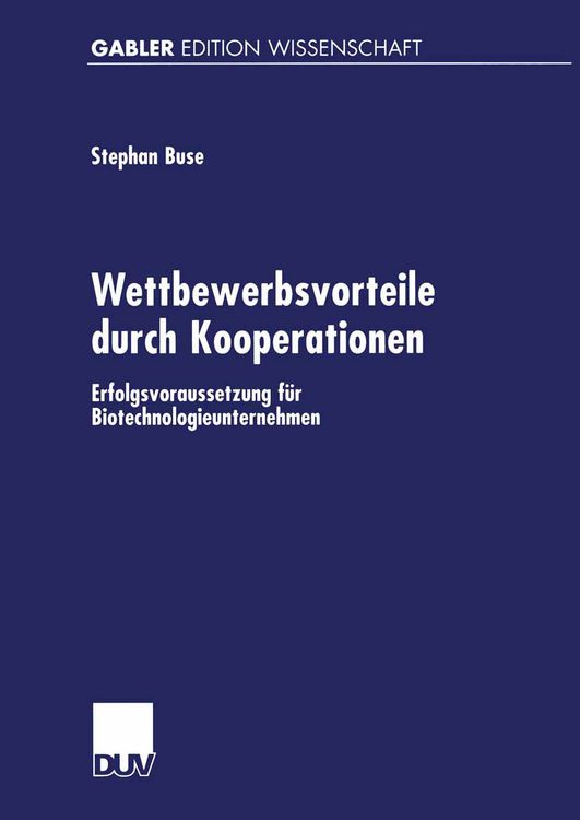 Produktbild: Wettbewerbsvorteile durch Kooperationen