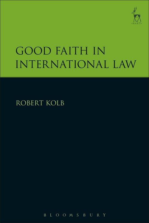 Produktbild: Good Faith in International Law