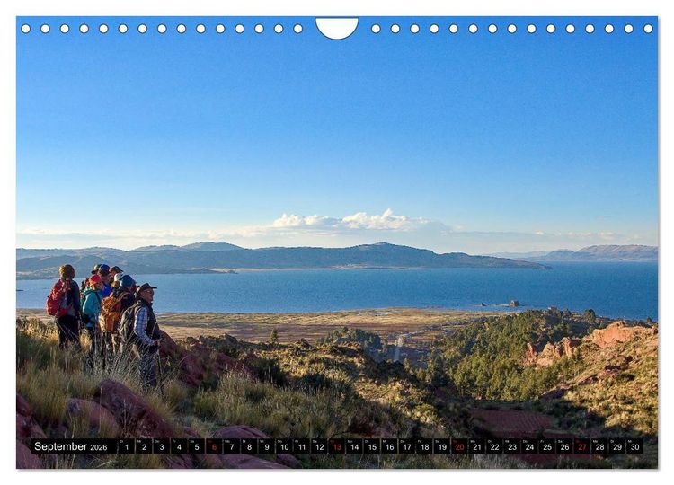 Produktbild: Wandern in aller Welt (Wandkalender 2026 DIN A4 quer), CALVENDO Monatskalender