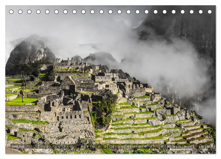 Produktbild: Peru und Bolivien - Traumlandschaften (Tischkalender 2026 DIN A5 quer), CALVENDO Monatskalender