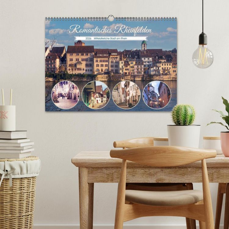 Produktbild: Romantisches Rheinfelden (Wandkalender 2026 DIN A3 quer), CALVENDO Monatskalender
