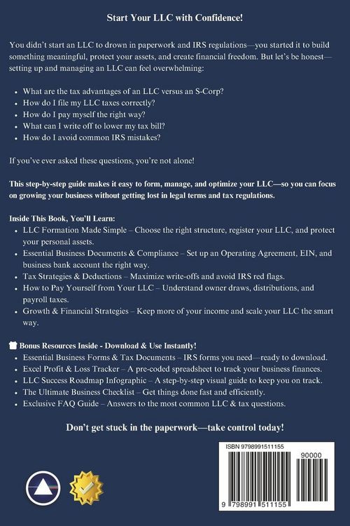 Produktbild: LLC & Taxes Explained for Beginners