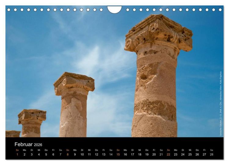 Produktbild: Zypern &ndash; Cyprus &ndash; Kypros (Wandkalender 2026 DIN A4 quer), CALVENDO Monatskalender