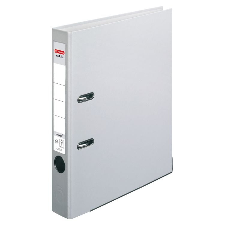 Produktbild: Herlitz Ordner maX.file protect A4 5cm grau
