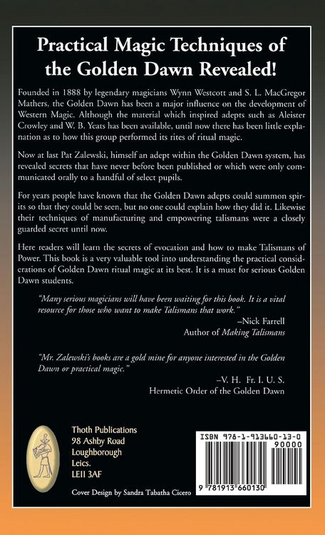 Produktbild: Talismans & Evocations of the Golden Dawn