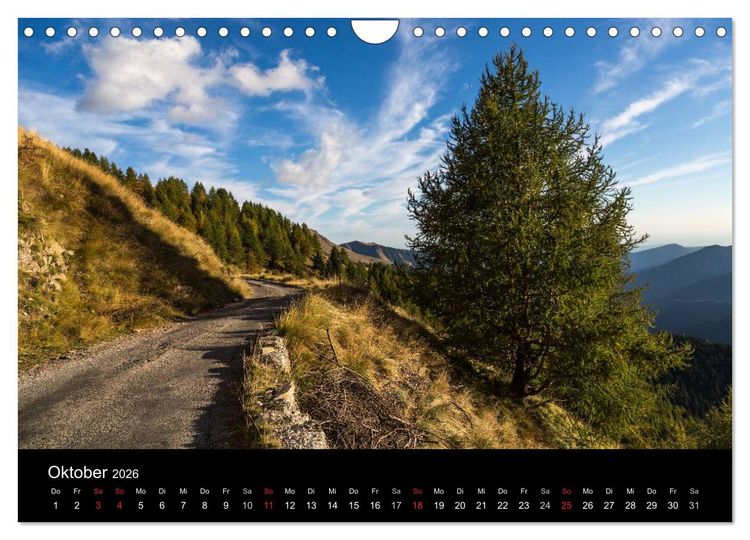 Produktbild: Entschleunigt ... reisen durch traumhafte Landschaften "Les Grandes Alpes" (Wandkalender 2026 DIN A4 quer), CALVENDO Monatskalender