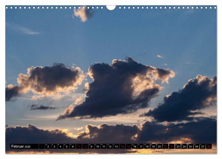 Produktbild: Faszination Wolken (Wandkalender 2026 DIN A3 quer), CALVENDO Monatskalender