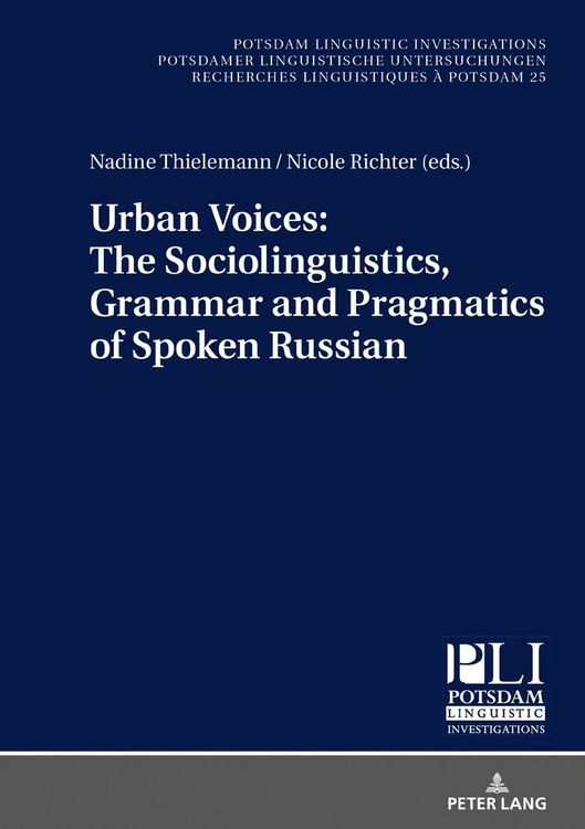 Produktbild: Urban Voices: The Sociolinguistics, Grammar and Pragmatics of Spoken Russian