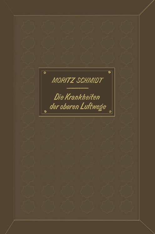 Produktbild: Die Krankheiten der oberen Luftwege