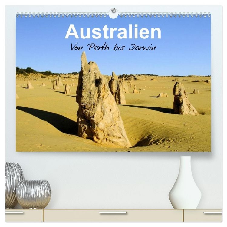 Produktbild: Australien - Von Perth bis Darwin (hochwertiger Premium Wandkalender 2026 DIN A2 quer), Kunstdruck in Hochglanz