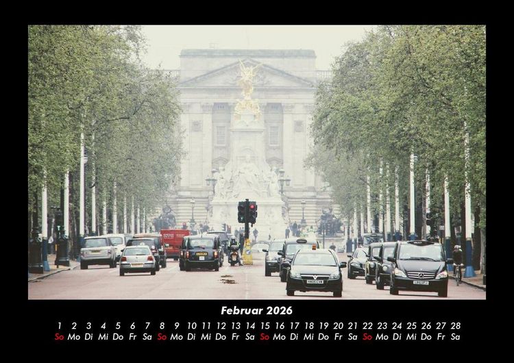 Produktbild: London 2026 Fotokalender DIN A3