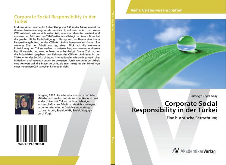 Produktbild: Corporate Social Responsibility in der T&uuml;rkei