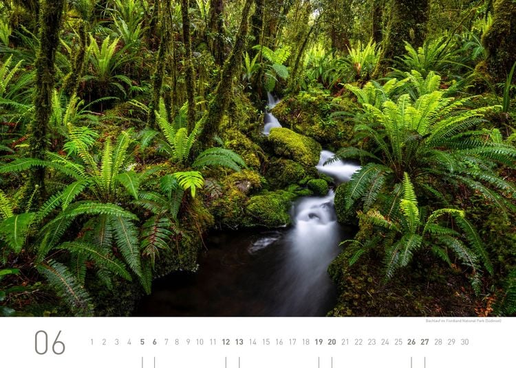 Produktbild: Neuseeland Exklusivkalender 2027
