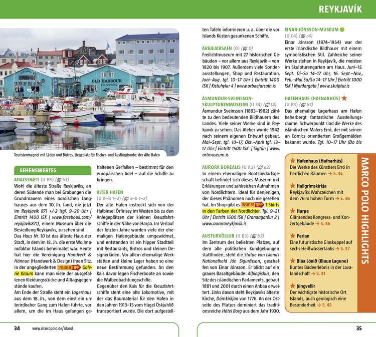 Produktbild: MARCO POLO Reisef&uuml;hrer Island
