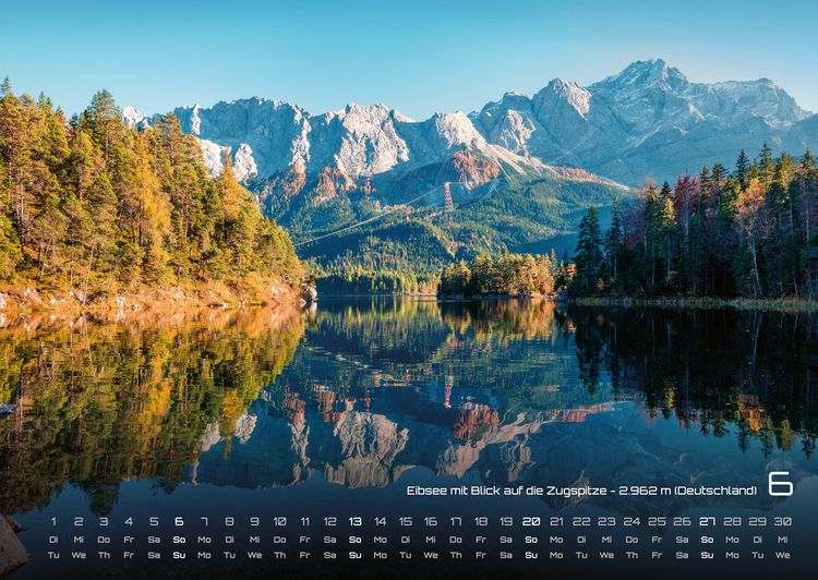 Produktbild: Die Alpen - dem Himmel so nah - 2027 - Kalender DIN A2