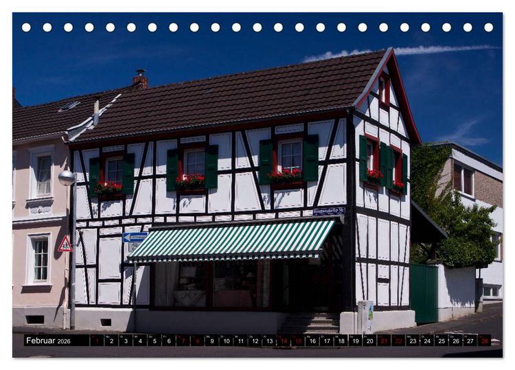 Produktbild: Bad Honnef - Rheinisches Nizza (Tischkalender 2026 DIN A5 quer), CALVENDO Monatskalender