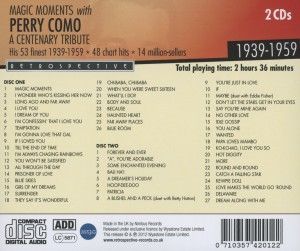 Produktbild: Magic Moments With Perry Como