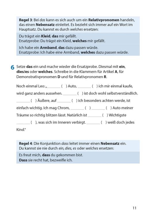 Rechtschreibtraining ab 5. Klasse und für Erwachsene