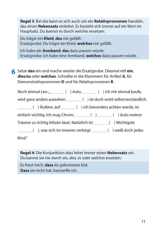 Produktbild: Rechtschreibtraining ab 5. Klasse und f&uuml;r Erwachsene, A5-Heft
