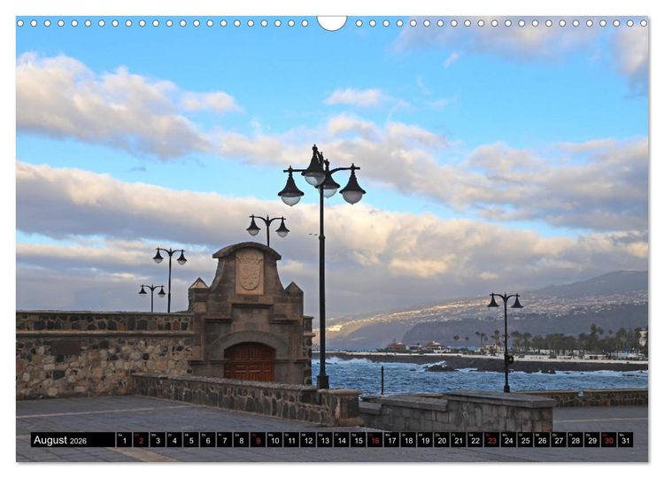 Produktbild: Puerto de la Cruz - Stadt am Atlantik (Wandkalender 2026 DIN A3 quer), CALVENDO Monatskalender