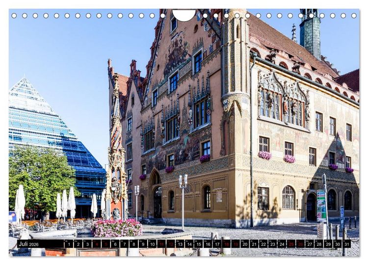 Produktbild: Ulm einfach liebenswert (Wandkalender 2026 DIN A4 quer), CALVENDO Monatskalender