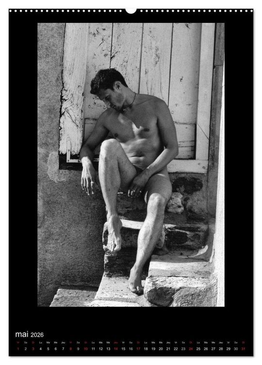 Produktbild: Au Masculin (Calendrier mural 2026 DIN A2 horizontal) calendrier de bureau