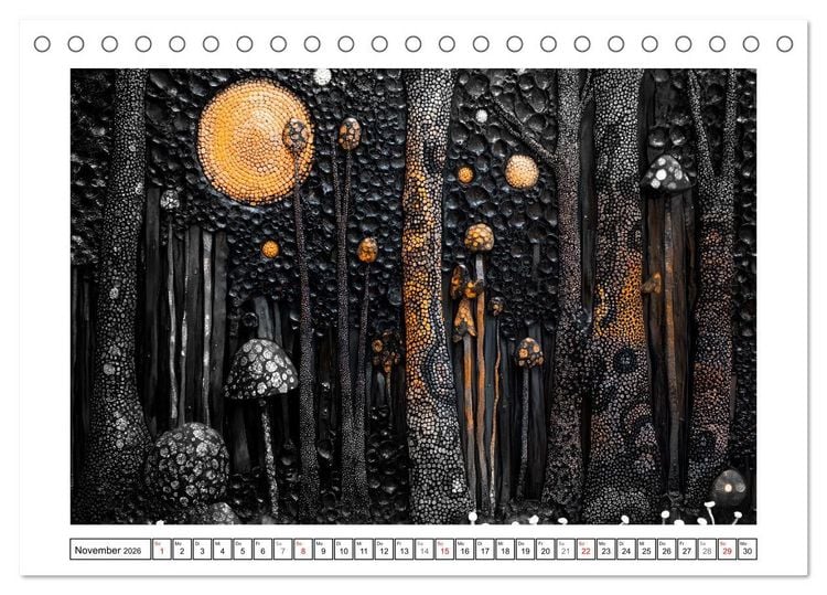 Produktbild: Landschaft - Neu gedacht (Tischkalender 2026 DIN A5 quer), CALVENDO Monatskalender