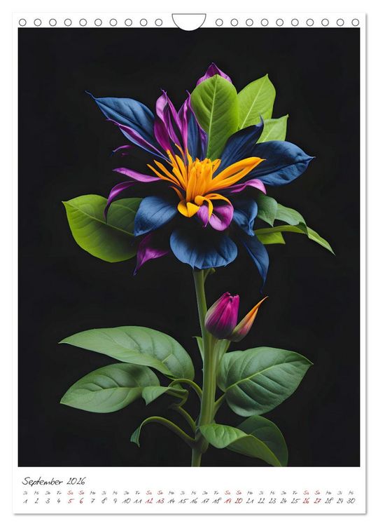 Produktbild: Flora Fantastica (Wandkalender 2026 DIN A4 hoch), CALVENDO Monatskalender