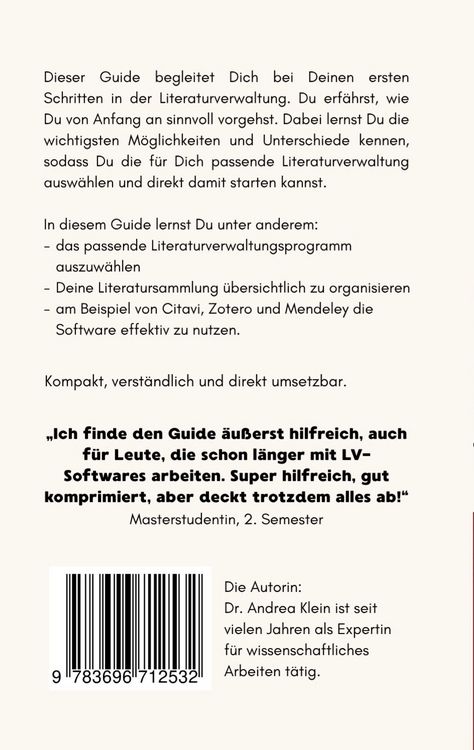 Produktbild: einfach literaturverwaltung