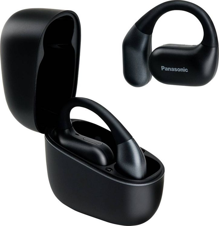 Produktbild: Panasonic RB-F10DE-K In Ear Kopfh&ouml;rer Bluetooth&reg; Schwarz