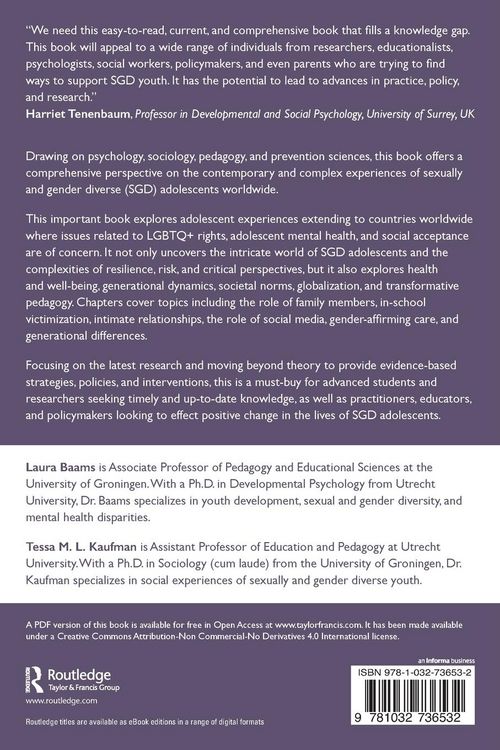 Produktbild: Sexually and Gender Diverse Adolescents