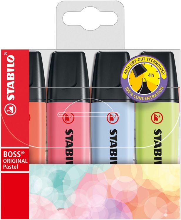 Produktbild: STABILO Textmarker BOSS ORIGINAL Pastel