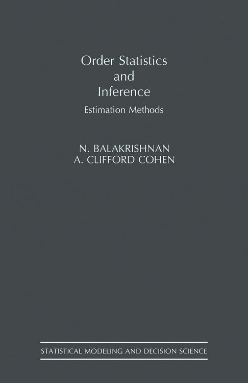 Produktbild: Order Statistics & Inference