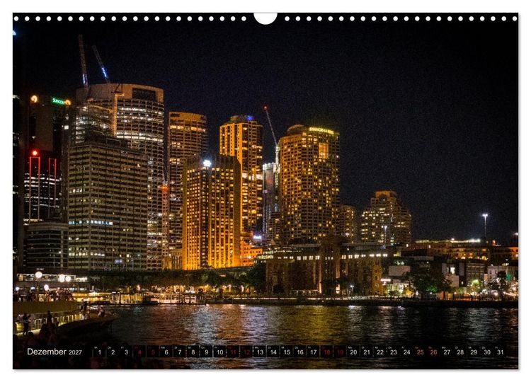 Produktbild: Ein Tag in Sydney - eine etwas andere Sicht (Wandkalender 2027 DIN A3 quer), CALVENDO Monatskalender