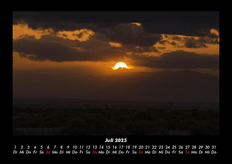 Produktbild: Sonnenunterg&auml;nge 2025 Fotokalender DIN A3