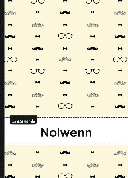 Produktbild: Carnet nolwenn lignes,96p,a5