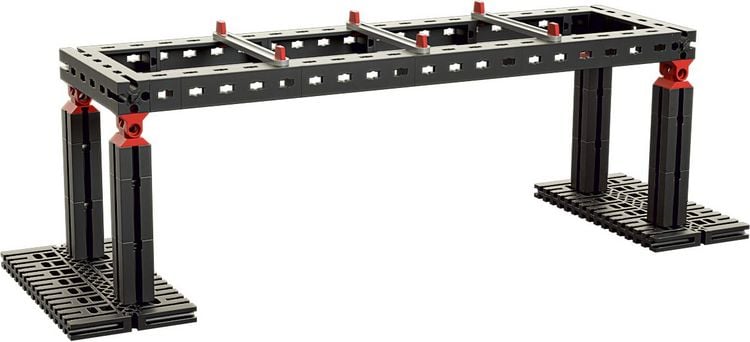 Produktbild: Fischertechnik 536622 - PROFI, Mechanic & Static 2, 500 Teile, Baukasten, Konstruktionsbaukasten