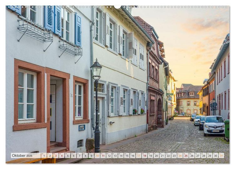 Produktbild: Ettlingen Impressionen (Wandkalender 2026 DIN A2 quer), CALVENDO Monatskalender