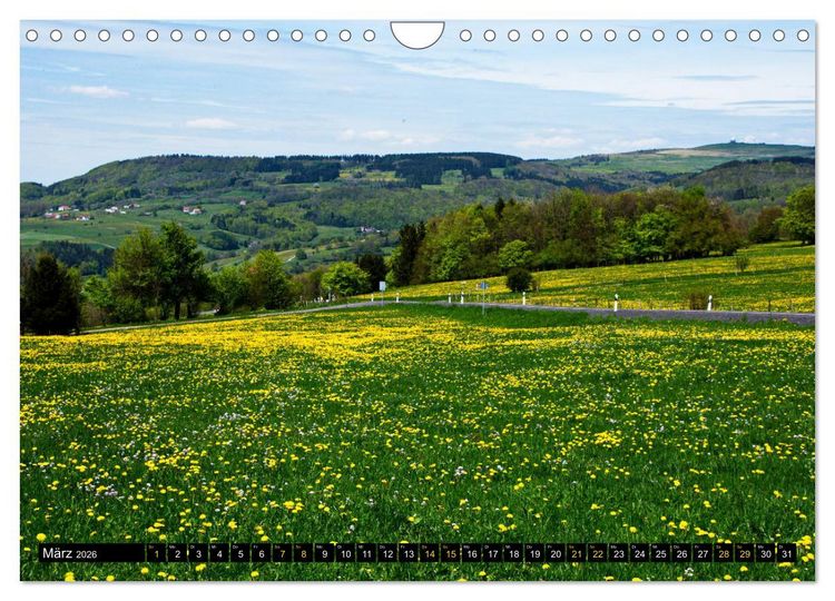 Produktbild: Rh&ouml;ner Impressionen (Wandkalender 2026 DIN A4 quer), CALVENDO Monatskalender