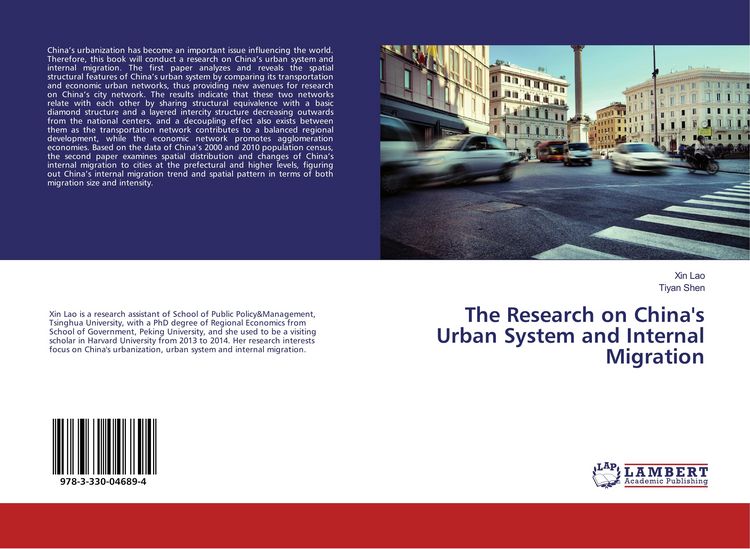 Produktbild: The Research on China's Urban System and Internal Migration