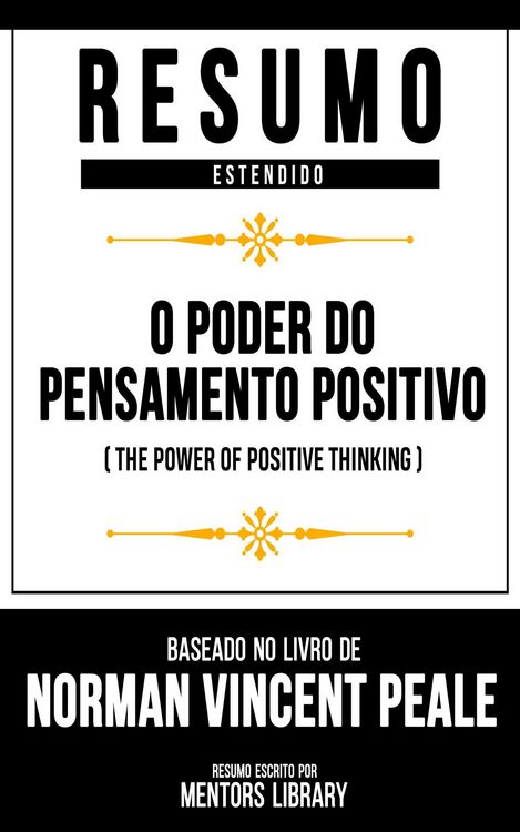 Produktbild: Resumo Estendido - O Poder Do Pensamento Positivo