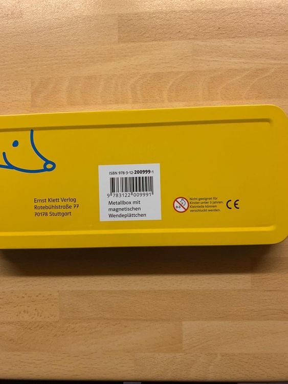 Produktbild: Das Zahlenbuch. Metallbox mit Zwanzigerfeld und magnetischen Wendepl&auml;ttchen. Baden-W&uuml;rttemberg ab 2017