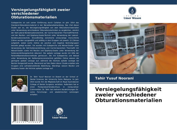 Produktbild: Versiegelungsf&auml;higkeit zweier verschiedener Obturationsmaterialien