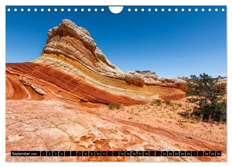 Produktbild: Landschafts Juwelen - Erlesene Landschaften der USA (Wandkalender 2026 DIN A4 quer), CALVENDO Monatskalender
