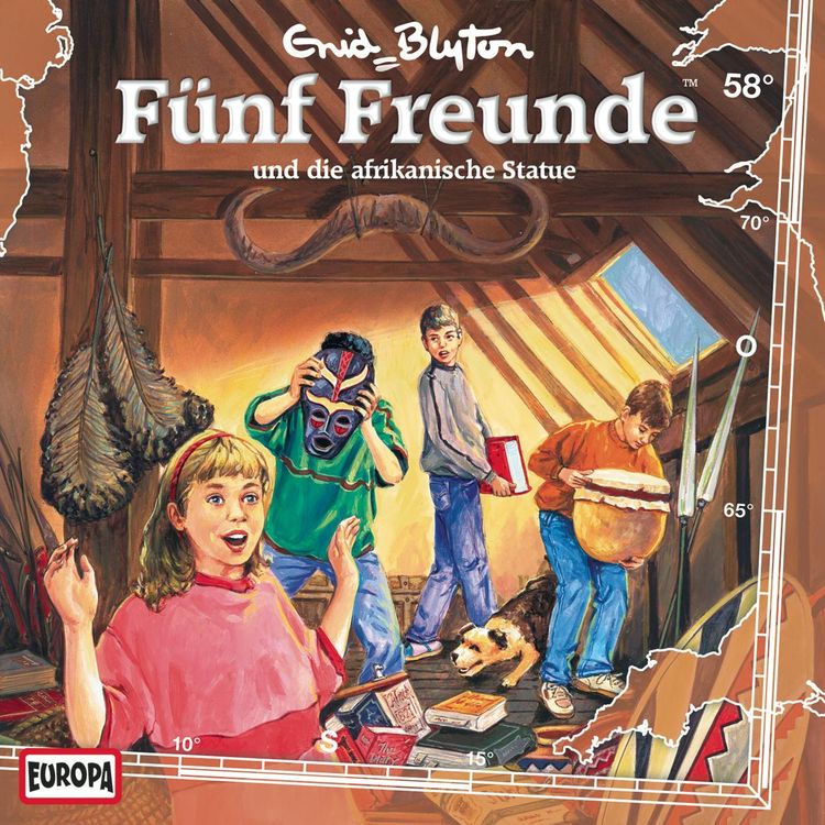 Produktbild: Folge 58: F&uuml;nf Freunde und die afrikanische Statue