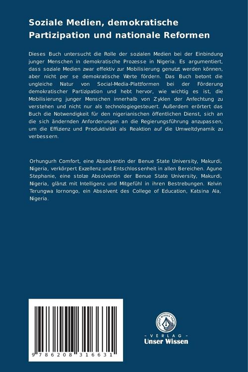 Produktbild: Soziale Medien, demokratische Partizipation und nationale Reformen