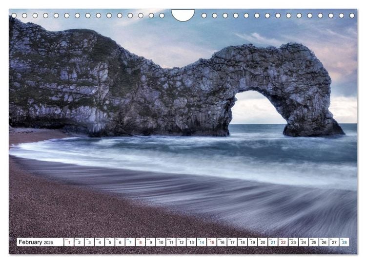 Produktbild: Dorset (Wall Calendar 2026 DIN A4 landscape), CALVENDO 12 Month Wall Calendar