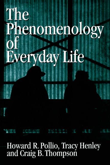 Produktbild: The Phenomenology of Everyday Life